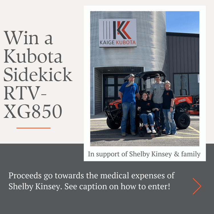 RTV Raffle For Shelby Kinsey